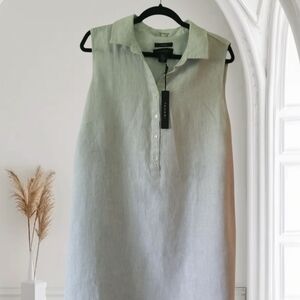 Tahari Light Gray Mini Dress